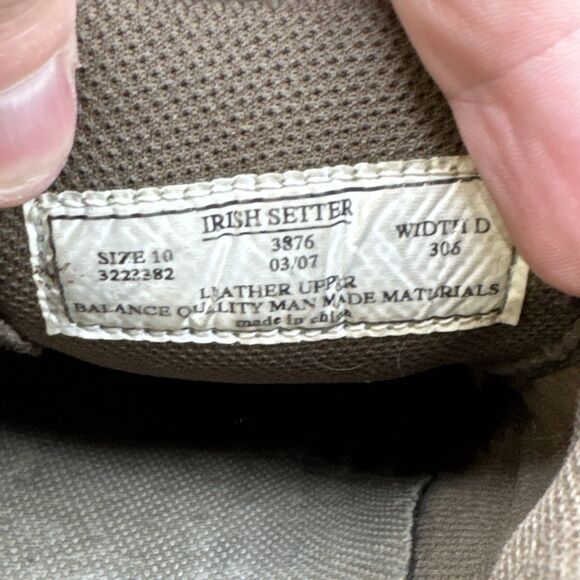 Red Wing Irish Setter Soft Paw Mens Size 10 Moccasins Shoes Oxford Brown 3876 - Picture 8 of 8